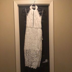 NWT Lulus White Lace Dress